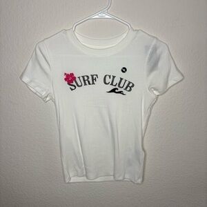 NEW Hollister surf club baby Tee